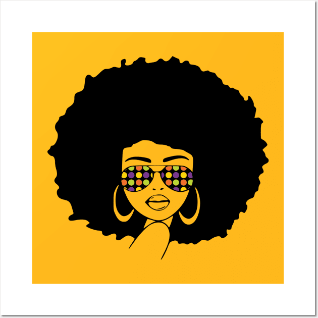 african girl Wall Art by B&C Fashion